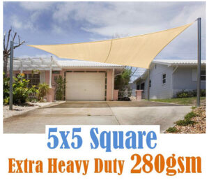 Shade Sail 5X5M PR6665449 Shade Sails NZ DEPOT - NZ DEPOT