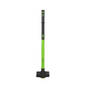 A trade grade sledge hammer with a high quality steel head for durability. It has a distinctive coloured fibreglass shaft for easy recognition.