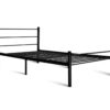 Sol King Single Bed Frame - Black