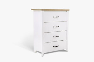 Tallboy 4 Drawers Adelle Pr1281 Tallboys Nz Depot - Nz Depot