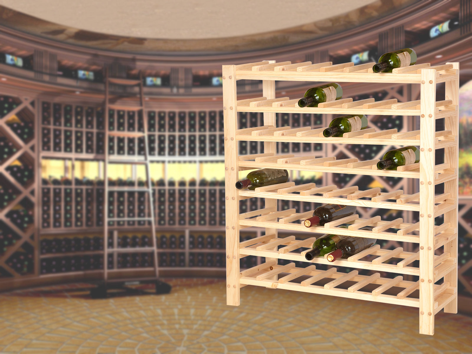 Wine Rack 64 Bottles Wine Racks