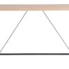 Z-Shaped Metal Desk