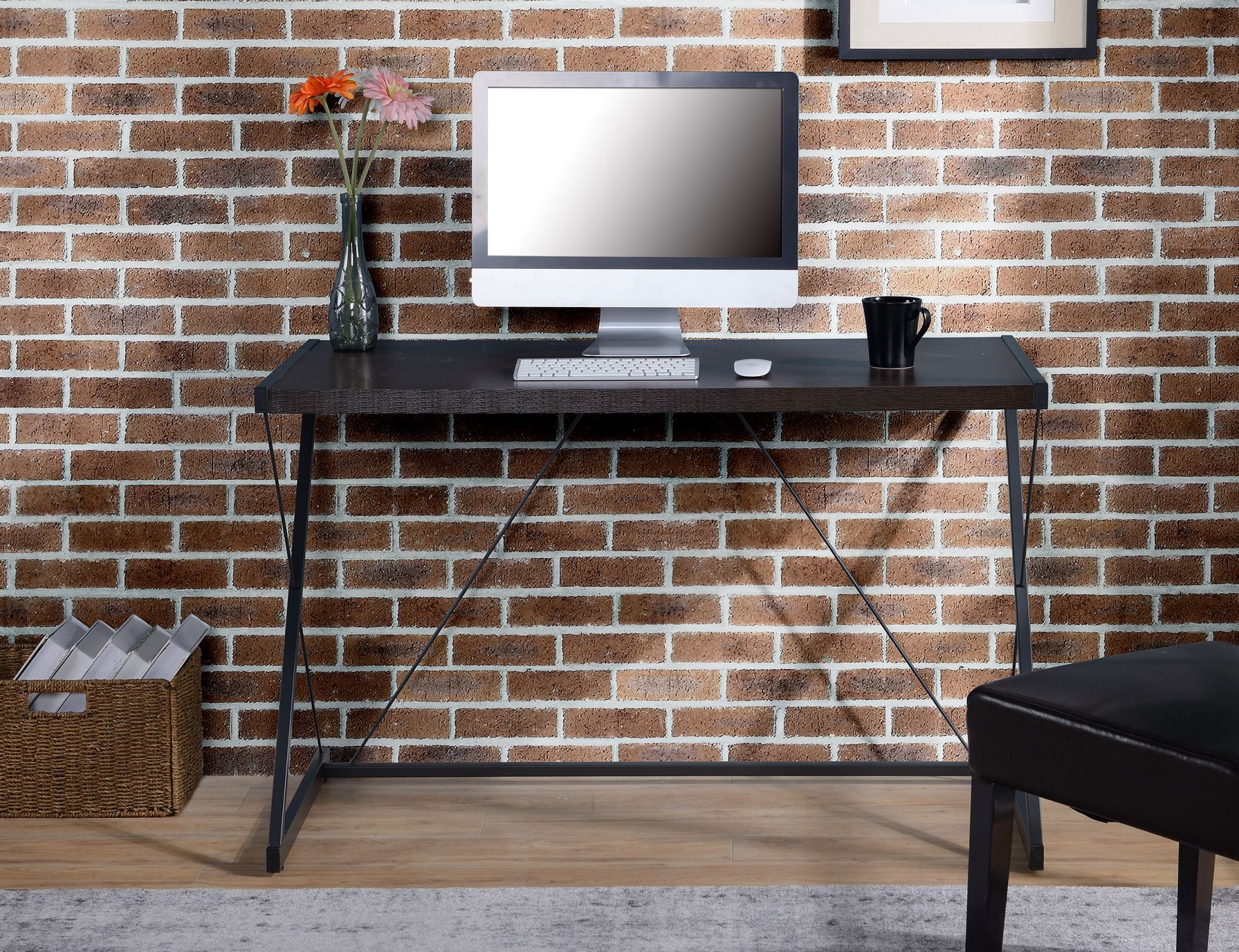 Z-Shaped Metal Desk - Desks