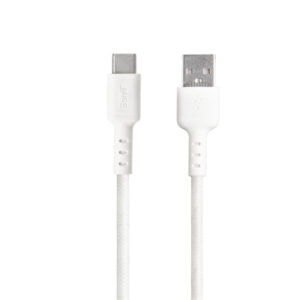 3SIXT 3S-1929 Tough USB-A to USB-C (v2.0) Cable 1.2m - White - NZ DEPOT