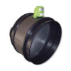 532065 240v Plastic Motorised Damper 400 c/w lead - PYMDE400 - Duct Fittings - Dampers - Plastic & Metal