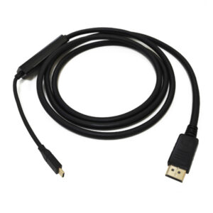 8Ware RC-3USBDP-2 USB Type-C to Display Port (version 1.2) M/M Black - 2m - NZ DEPOT