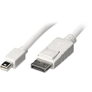 8Ware RC-MDPDP-2 Mini DisplayPort to DisplayPort Cable M-M 2m white - NZ DEPOT