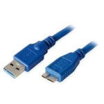 8Ware UC-3001AUB 1m USB3.0 Certified Cable - USB A Male to Micro-USB B Male