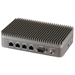 AAEON Embedded BOX PCs BOXER 6404W intel J19004G128GB4G LTE with LAN x 4 HDMI x 2 com x1 USB x 3 CFast slot x 1 wide temperature NZDEPOT - NZ DEPOT
