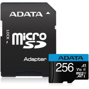 ADATA Premier 256GB MicroSDXC with SD Adapter