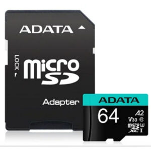 ADATA Premier PRO 64GB MicroSDXC with SD Adapter
