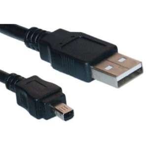 AEON USBA-MB15 Cable USB-A to 4-Pin Mini-B Cable - 1.5m - NZ DEPOT