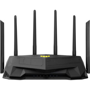 ASUS TUF Gaming AX6000 Dual Band AX WiFi 6 Extendable Gaming Router Dual 2.5G Ports ASUS Rangeboost Plus Port Forwarding Subscription free Network Security Instant Guard VPN AiMesh Compatible NZDEPOT - NZ DEPOT