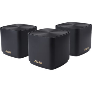 ASUS ZenWiFi XD4S Dual-Band AX1800 Whole Home Mesh Wi-Fi 6 System - 3 Pack (Black) - NZ DEPOT
