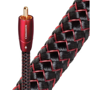 AUDIOQUEST COAXCIN0.75 Cinnamon .75M digit coax cable. 1.25 silver 24AWG. Solid conductors.Metal layer noise dissipation. Cold welded gold plated foiled silver plated. Jacket red blk braid NZDEPOT - NZ DEPOT