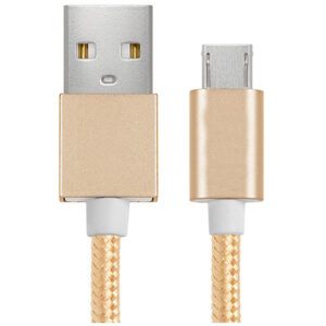 AVS ATIAG iA Cable Lightning & Micro USB Gold 1m - NZ DEPOT