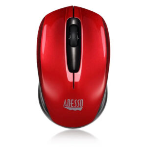 Adesso Wireless Mini Mouse Red - NZ DEPOT