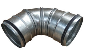 Adjustable Bend SAB 100dia gs BESE ADJ100 Duct Fittings Metal Fittings 1 - NZ DEPOT