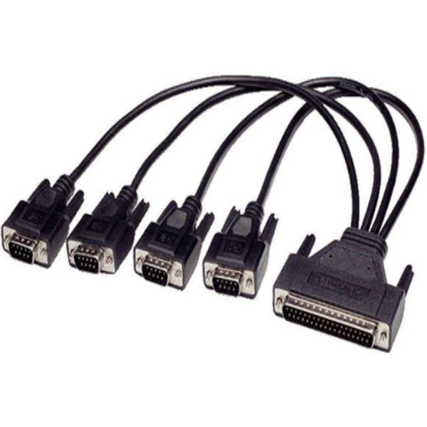 Advantech OPT4A FLAT CABLE DB37 TO 4 * DB9 - NZ DEPOT