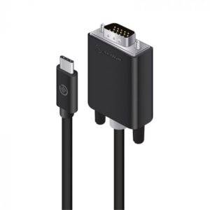 Alogic ELUCVG-02RBLK Premium 2m USB-C to VGA Cable - Male to Male - NZ DEPOT