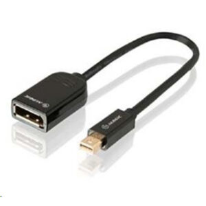 Alogic Premium MDP-DP-ADP Adapter Mini DisplayPort Male to DisplayPort Female (4K Compatible) 15cm - Black - NZ DEPOT