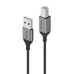 Alogic U22ABRBK 2M USB2.0 (MALE) TO USB-B (MALE) CABLE - NZ DEPOT