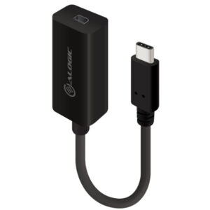 Alogic UCMDP-ADP 10cm USB-C to Mini DisplayPort Adapter with 4K2K Support - Black - NZ DEPOT