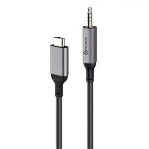 Alogic ULC35A1.5-SGR Ultra 1.5m USB-C (Male) to 3.5mm Audio (Male) Cable - NZ DEPOT