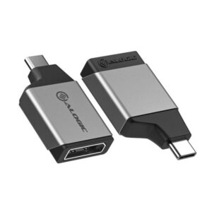 Alogic ULCDPMN-SGR ULTRA MINI USB- C (MALE) TO DISPLAYPORT (FEMALE) ADAPTER - NZ DEPOT