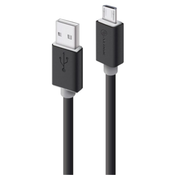 Alogic USB2-02-MCAB Cable USB 2.0 Type A Male to USB 2.0 Type B Micro Male 2m - NZ DEPOT