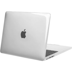 Apple 13.6" MacBook Air (2022) Rubberized Hard Shell Case Cover - Crystal Clear
