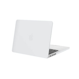 Apple 14" Macbook Pro (2021-2023) Matte Rubberized Hard Shell Case Cover - Matte White