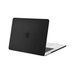 Apple 16" Macbook Pro (2019-2020) Matte Rubberized Hard Shell Case Cover - Matte Black