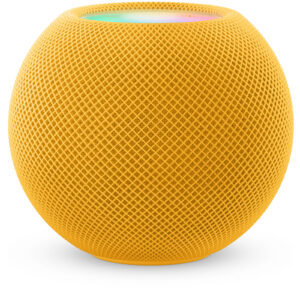 Apple HomePod Mini Smart Home WiFi Speaker Yellow Room filling 360° sound with AirPlay HomeKit Smart Home control Private Secure Seamless integration with iPhone NZDEPOT - NZ DEPOT