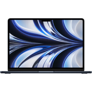 Apple MacBook Air 13 Laptop with M2 Chip Midnight 16GB RAM 256GB SSD 8 Core CPU 8 Core GPU 13.6 Liquid Retina Display Backlit Keyboard 1080p FaceTime HD Camera Works with iPhone iPad NZDEPOT - NZ DEPOT
