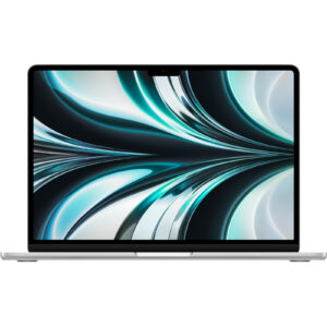 Apple MacBook Air 13 Laptop with M2 Chip Silver 8GB RAM 256GB SSD 8 Core CPU 8 Core GPU 13.6 Liquid Retina Display Backlit Keyboard 1080p FaceTime HD Camera Works with iPhone iPad NZDEPOT - NZ DEPOT