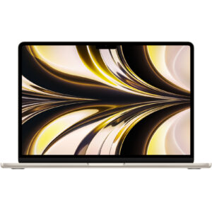 Apple MacBook Air 13" Laptop with M2 Chip - Starlight 8GB RAM - 256GB SSD - 8-Core CPU - 8-Core GPU - 13.6" Liquid Retina Display - Backlit Keyboard - 1080p FaceTime HD Camera - Works with iPhone & iPad - NZ DEPOT