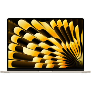 Apple MacBook Air 15" Laptop with M2 Chip - Starlight 8GB Unified Memory - 256GB SSD - 8-Core CPU - 10-Core GPU - 16-Core Neural Engine - 15.3 Inch Liquid Retina Display with TrueTone - 35W Dual USB-C Charger - NZ DEPOT