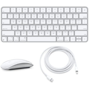 Apple Magic Keyboard (Silver) + Magic Mouse Combo Bulk Pack -Take out from 24" iMac - 1 Year PB Warranty - NZ DEPOT