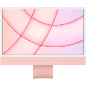 Apple iMac 24" 4.5K Retina Display with Apple M1 Chip - Pink - NZ DEPOT