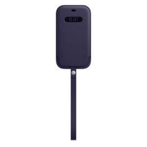 Apple iPhone 12/12 Pro Leather Sleeve with MagSafe - Deep Violet - NZ DEPOT