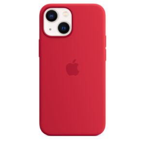 Apple iPhone 13 mini Silicone Case with MagSafe (PRODUCT)RED - NZ DEPOT