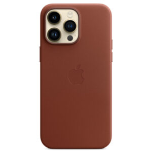 Apple iPhone 14 Pro Max Leather Case with MagSafe Umber Made with high quality and supple leather NZDEPOT - NZ DEPOT