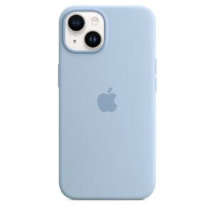 Apple iPhone 14 Silicone Case with MagSafe Sky Soft touch finish NZDEPOT - NZ DEPOT