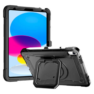 Armor-X (KON Series) Rugged Tablet Case W/ Large Carry Handle (Handle use as Kickstand) & Pen Holder for iPad 10.9" (10th Gen) - NZ DEPOT