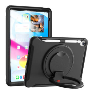Armor-X (RON Series) Rugged Tablet Case With Kick-Stand & Pencil Holder & Folding Grip for iPad 10.9" ( 10th Gen 2022 ) - NZ DEPOT