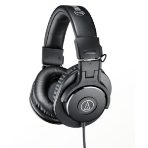 Audio-Technica M Series ATH-M30x Wired Professional Monitor Headphones - Black - NZ DEPOT