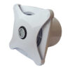 Axial extract ceiling Fan 150dia w damper & LED light 54L/s - HGA-150B* - Fans - Domestic Fans