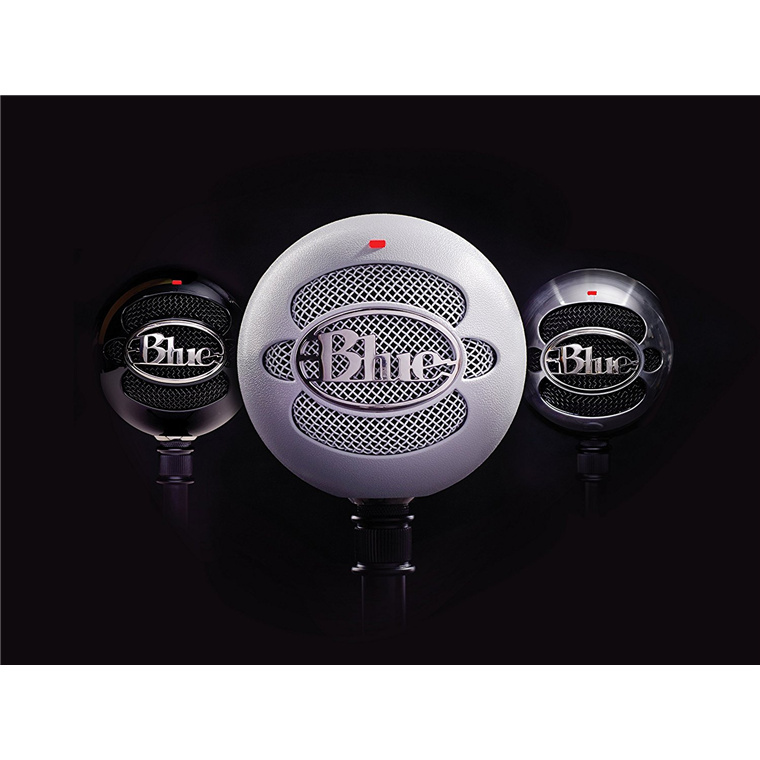 BLUE Snowball Multi pattern USB mic includes tripod and USB cable. Colour White NZDEPOT 2 - NZ DEPOT