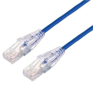 BLUPEAK C6AT010BU 1M ULTRA THIN CAT6A UTP LAN CABLE - BLUE (LIFETIME WARRANTY) - NZ DEPOT